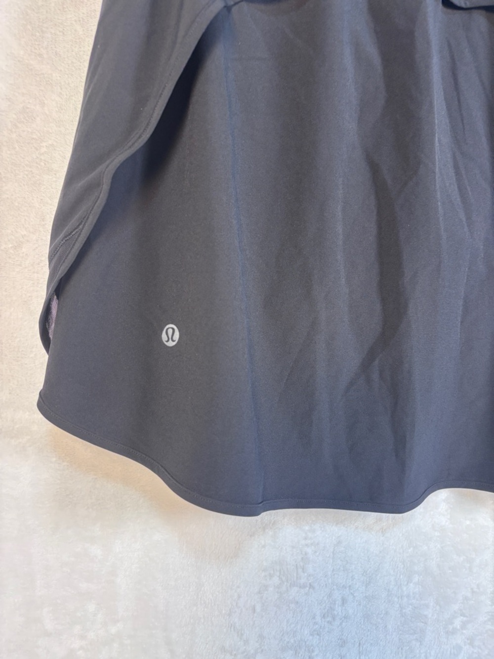Lululemon Hotty Hot High Rise Skirt Skort Size 10 In Black - Picture 5 of 11
